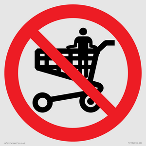 P925 Prohibition: No standing in trolley